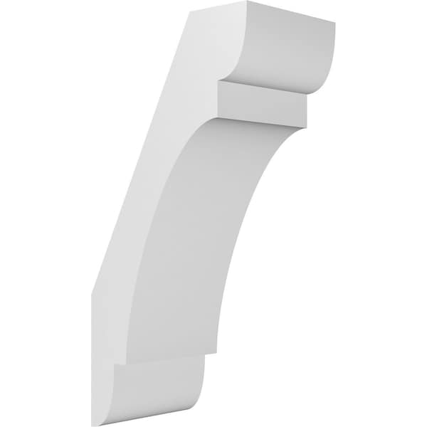 Ekena Millwork 5 1/2-in. W x 8-in. D x 16-in. H Olympic Architectural Grade PVC Knee Brace BRCP055X08X16OLY - main